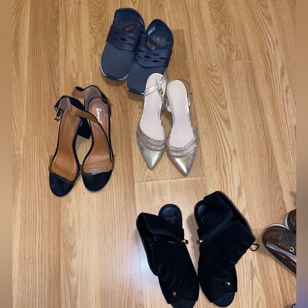 Womens shoes 3 heels 1 new balance